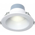 LED Can Light Retrofit Kit, 6 in, 17 W, 1500 lm, 4000K, Flt, Rem