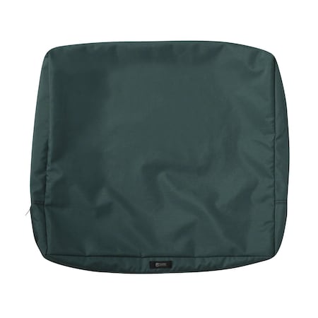 Ravenna Patio Cushion Slipcover, Mallard Green, 21