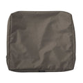 Ravenna Patio Cushion Slipcover, Dark Taupe, 25"