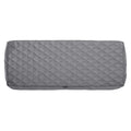 Montlake Quilted Cushion Slipcover, Grey, 54"x18"x3"