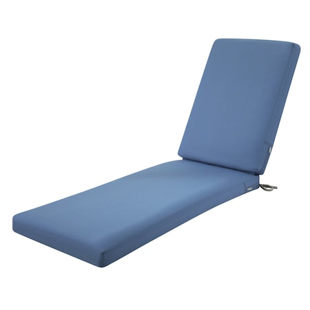 Ravenna Chaise Cushion, Empire Blue, 72"x21"x3"
