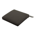 Ravenna Seat Cushion, Espresso, 19"x19"x3"
