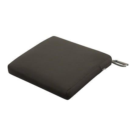 Ravenna Seat Cushion, Espresso, 19"x19"x3"