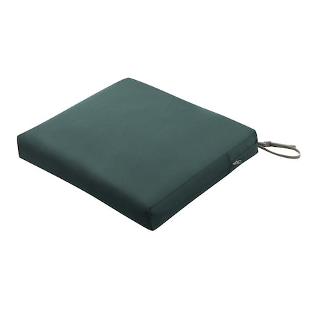 Ravenna Seat Cushion, Mallard Green, 21"x19"x3"