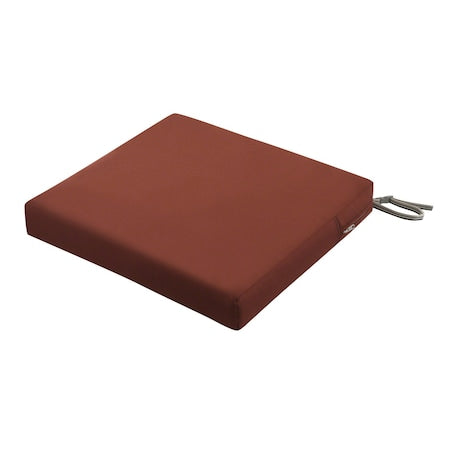 Ravenna Seat Cushion, Spice, 21"x21"x3"