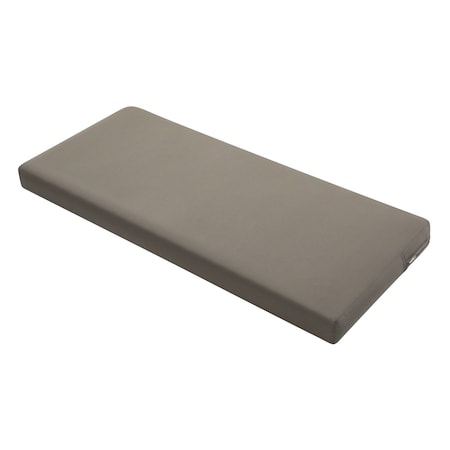 Ravenna Bench Cushion, Dark Taupe, 42"x18"x3"
