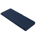 Montlake Quilted Patio Cushion, Navy, 48"x18"x3"