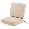 Montlake Antique Beige Cushion Set, 23"x23"x5"