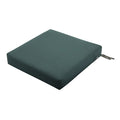 Ravenna Seat Cushion, Mallard Green, 25"x25"x5"