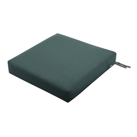 Ravenna Seat Cushion, Mallard Green, 25"x25"x5"