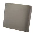 Ravenna Back Cushion, Dark Taupe, 21"x20"x4"