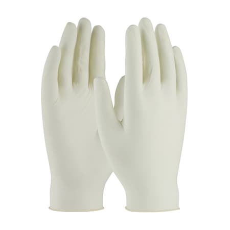 Ambi-dex, Disposable Gloves, 5 mil Palm, Latex, Powder-Free, S, 100 PK, Natural