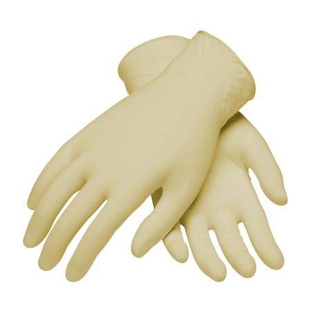 Disposable Gloves, Latex, Natural, L, 1000 PK