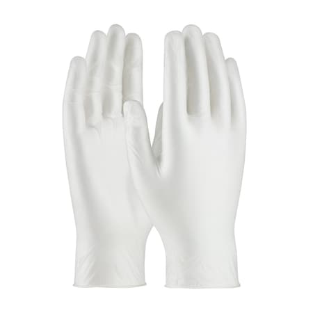 Ambi-dex 64-435, Disposable Gloves, 5 mil Palm, Vinyl, Powder-Free, M, 100 PK, White