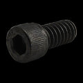 1/4"-20 Socket Head Cap Screw, Zinc Plated Steel, 1/2 in Length