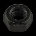 Hex Nut, 1/4"-20, Steel, Not Graded, Zinc Plated