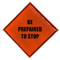 Super Bright Roll Up Sign, 36"x36", BPTS