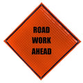 Super Bright Roll Up Sign, 36"x36", RWA