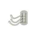 Triple Swivel Hook, Heavy Duty, 4"" Projection Satin Nickel