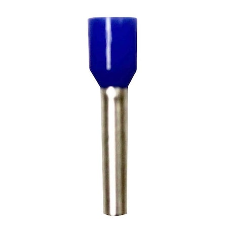 Wire Ferrule,Blue,14 AWG,12mm,PK500