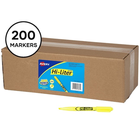 Hi-Liter Value Pack Pen-Style Hig,PK200