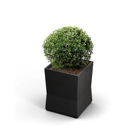Small ModTec Planter,Gunmetal Stain