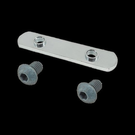 M8-1.25 Socket Head Cap Screw, Button, Blue Zinc Plated Steel, 12 mm Length
