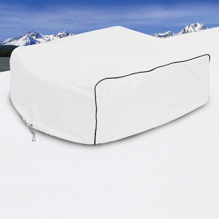 RV Air Conditioner Cover,Snow White RV
