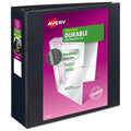Durable View 3 Ring Binder,4"" EZD Ring