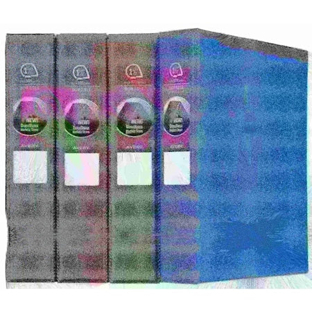 Durable 3 Ring Binder,1.5"" Slant Rings