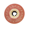 Scrubbing Rotary Brush 19"", Plastic Block Polypropylene