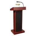 Sound Lectern, 46 in H, Mahogany