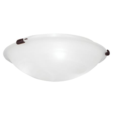 Oasis 3 Light Bronze Ceiling Mount