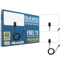 Color Match Indoor HDTV Antenna w/, PK 2