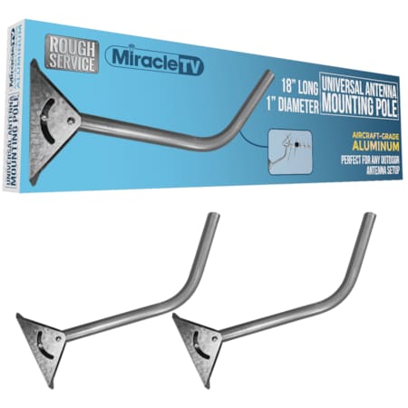 Universal Outdoor Antenna Mounting, PK 2