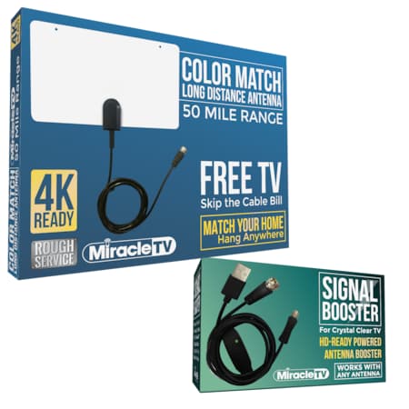 Color Match Indoor HDTV Antenna, Include