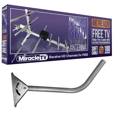 Color Match Indoor HDTV Antenna, In, PK 2