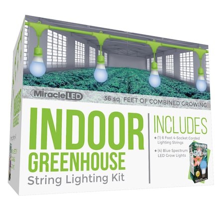 Ultra Grow 4-Socket Corded LED Grow Ligh
