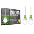 Wide Angle Single-Socket Corded LED, PK2