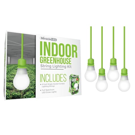 Ultra Grow Single-Socket Corded LED, PK4