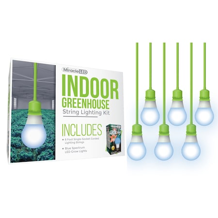 Ultra Grow Single-Socket Corded LED, PK6