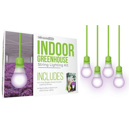 Ultra Grow Single-Socket Corded LED, PK4