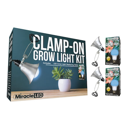 Ultra Grow LED Clamp-On Grow Light, PK2