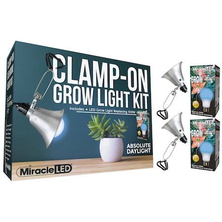 Absolute DayLght LED Clamp-On Grow, PK2