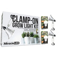 Wide Angle LED Clamp-On Grow Light, PK2
