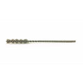 81AY156320SC Abrasive Nylon Brush. For .156"" Bore Dia., 320SC, 1"" Brush Part, 3"" OAL