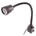 LED Goose Neck Work Light On Magnetic Base, 18-1/2" Flexible Shaft