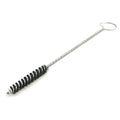 84N2000 84 Series Tube Brush-For Thru Holes. 2"" Dia., .022 Nylon, 3.5"" Brush Part, 18"" OAL, Ring Handle