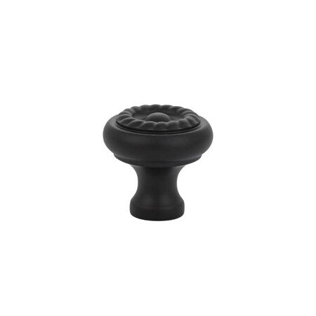Flat Black Knobs 86113US19
