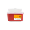 Sharps Container, 1 gal., Red, PK24